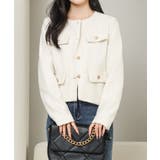 ノーカラー メタリック ボタン | レースレディース | 詳細画像15