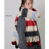 ファー ポンポン付き グラデーション | レースレディース | 詳細画像3