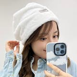 ソリッドカラー ロゴプレート付き ファー | レースレディース | 詳細画像1
