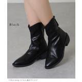 レザー調 バック ファスナー | レースレディース  | 詳細画像3 