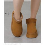 内ボアムートン風厚底ショートブーツ 女性 レディース | レースレディース  | 詳細画像10 