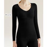 ソリッドカラー Vネック カップ付き | レースレディース  | 詳細画像2 