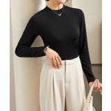 ソリッドカラー クルーネック 長袖 | レースレディース | 詳細画像4