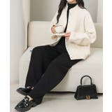 スタンドカラー ボタン カジュアル | レースレディース  | 詳細画像14 