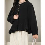 ノーカラー ペプラム ショート | レースレディース  | 詳細画像10 