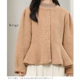 ノーカラー ペプラム ショート | レースレディース  | 詳細画像3 