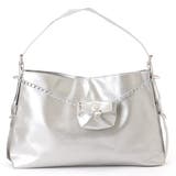 ミニポーチ付き フェイクレザー スクエア | レースレディース  | 詳細画像1 