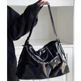 ミニポーチ付き フェイクレザー スクエア | レースレディース  | 詳細画像5 