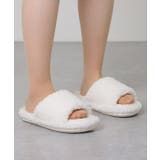 オープントゥ ボア フラット | レースレディース | 詳細画像13