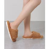 オープントゥ ボア フラット | レースレディース | 詳細画像6