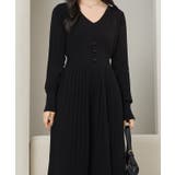 Vネック ハイウエスト プリーツ | レースレディース | 詳細画像5