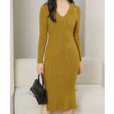 ソリッドカラー Vネック ホルター | レースレディース | 詳細画像10