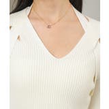 ソリッドカラー Vネック ホルター | レースレディース | 詳細画像16