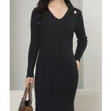 ソリッドカラー Vネック ホルター | レースレディース | 詳細画像5