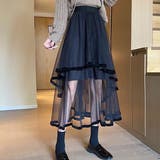 パイピング チュール レイヤード | レースレディース  | 詳細画像1 