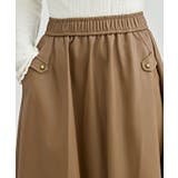 ハイウエスト レザー調 Aライン | レースレディース  | 詳細画像17 