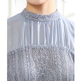 クラシカルレース Iライン シフォン | レースレディース  | 詳細画像17 