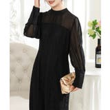 クラシカルレース Iライン シフォン | レースレディース  | 詳細画像5 