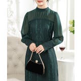 クラシカルレース Iライン シフォン | レースレディース  | 詳細画像8 