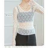 ラウンドネック ストレッチ レース | レースレディース  | 詳細画像10 