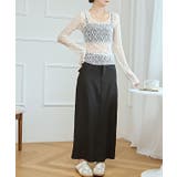 ラウンドネック ストレッチ レース | レースレディース  | 詳細画像12 