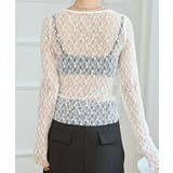 ラウンドネック ストレッチ レース | レースレディース  | 詳細画像14 