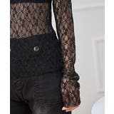 ラウンドネック ストレッチ レース | レースレディース  | 詳細画像20 