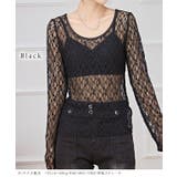 ラウンドネック ストレッチ レース | レースレディース  | 詳細画像3 
