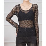 ラウンドネック ストレッチ レース | レースレディース  | 詳細画像5 