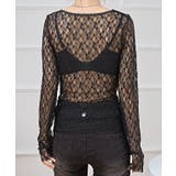 ラウンドネック ストレッチ レース | レースレディース  | 詳細画像6 