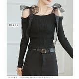 シフォン リボン オフショルダー | レースレディース  | 詳細画像3 