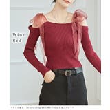 シフォン リボン オフショルダー | レースレディース  | 詳細画像8 