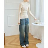 ソリッドカラー プチハイネック レイヤード風 | レースレディース  | 詳細画像11 