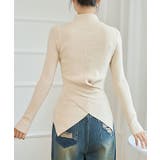 ソリッドカラー プチハイネック レイヤード風 | レースレディース  | 詳細画像13 