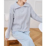 ケーブル柄 襟付き 長袖 | レースレディース | 詳細画像11