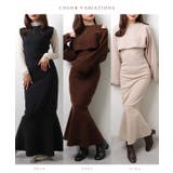 トップス付き ノースリーブ マーメイド | レースレディース | 詳細画像2