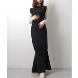 トップス付き ノースリーブ マーメイド | レースレディース | 詳細画像5