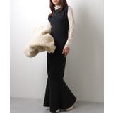 トップス付き ノースリーブ マーメイド | レースレディース | 詳細画像6