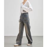 ハイウエスト パッチポケット ストレート | レースレディース  | 詳細画像3 