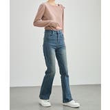 サイドライン ハイウエスト フレア | レースレディース  | 詳細画像12 