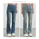 サイドライン ハイウエスト フレア | レースレディース  | 詳細画像2 