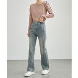 サイドライン ハイウエスト フレア | レースレディース  | 詳細画像7 