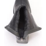 スクエアトゥ レザー調 チャンキー | レースレディース | 詳細画像18