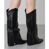 スタッズ付き レッグカバー風 ロング | レースレディース  | 詳細画像10 