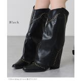 スタッズ付き レッグカバー風 ロング | レースレディース  | 詳細画像2 