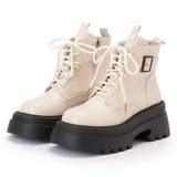 サイドベルト レースアップ 厚底 | レースレディース | 詳細画像1