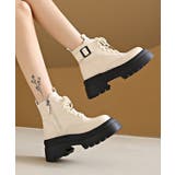 サイドベルト レースアップ 厚底 | レースレディース | 詳細画像10