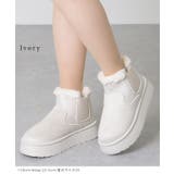 スエード調 サイドゴア 厚底 | レースレディース  | 詳細画像11 