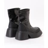 ラウンドトゥ ブロッキング 厚底 | レースレディース  | 詳細画像19 