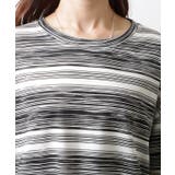 ラウンドネック マルチボーダー 長袖 | レースレディース  | 詳細画像18 